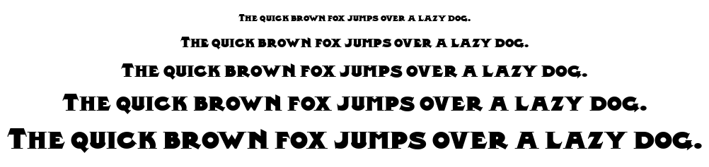 Midland Rail font