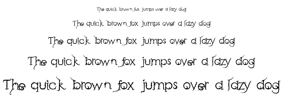 Retak Seribu font