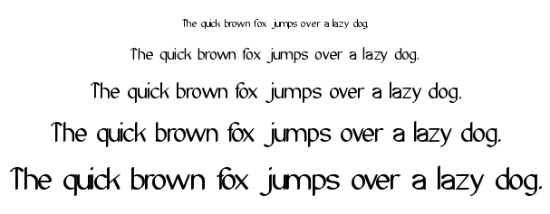 archieve font