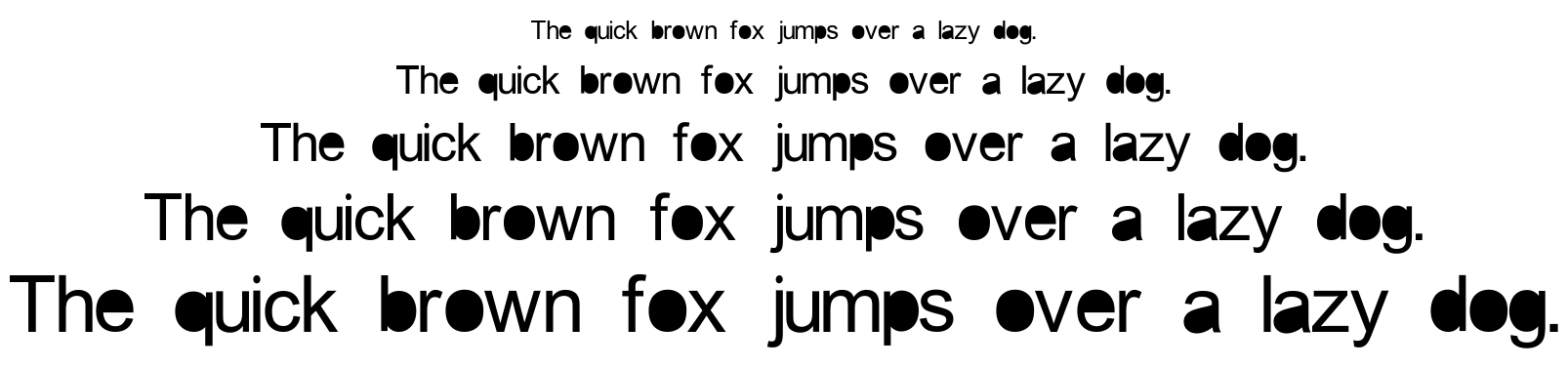 aria solid font