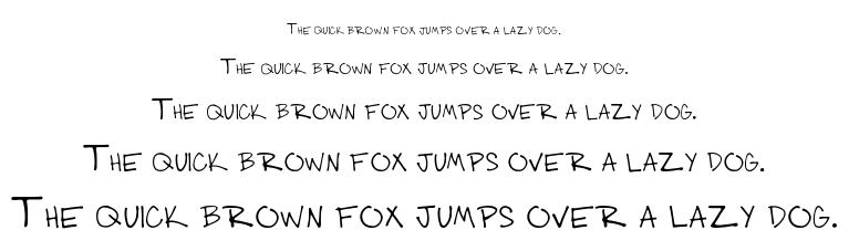 003 Engineer’s Hand font