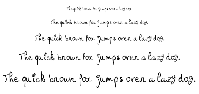 Princesse Muffin font