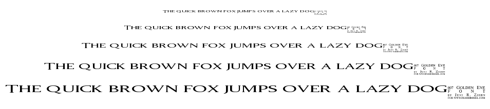 007 GoldenEye font