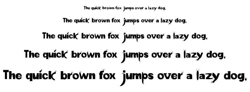 A Bug’s Life font