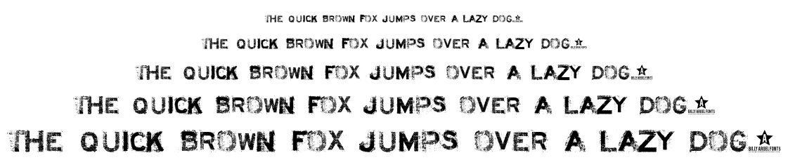 Acid Label font