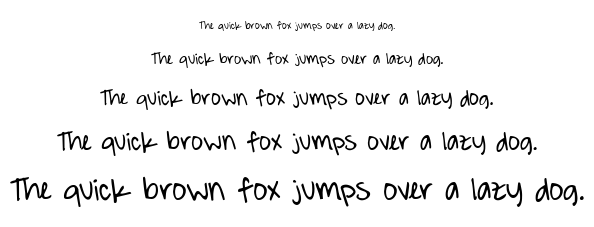 A Hundred Miles font