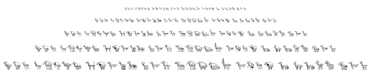 Freak Animals font
