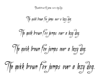 A Charming Font font