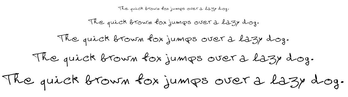 Alain Perso font