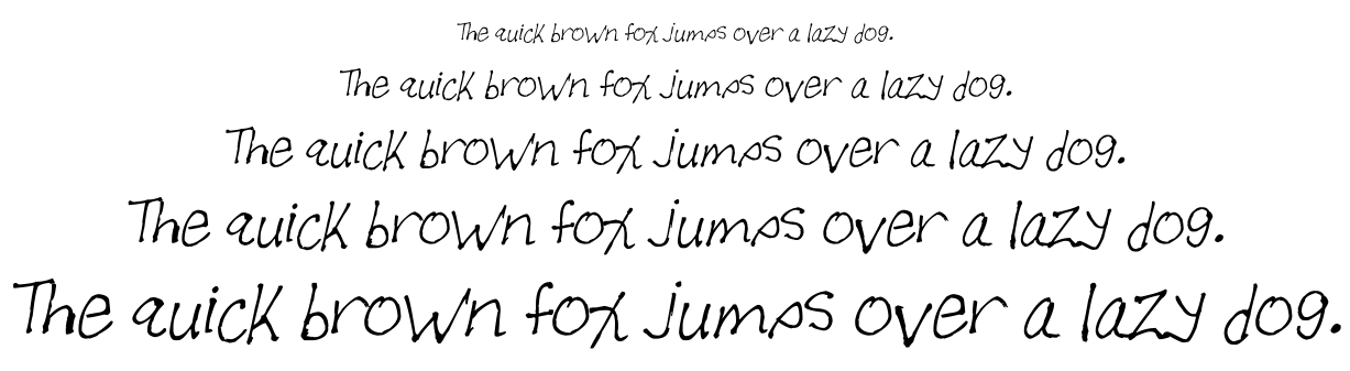 Allen font