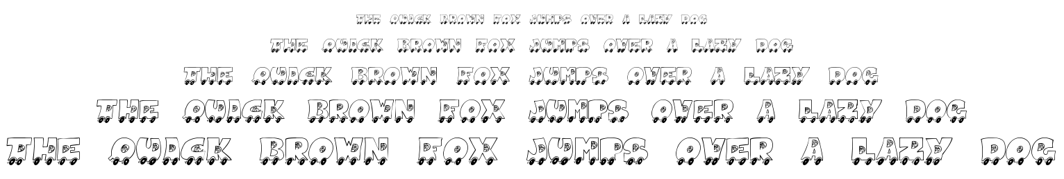 AlphaCar font