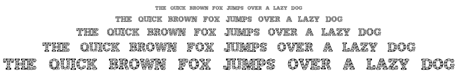 Alpha Flowers font