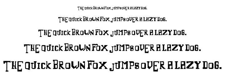 Alternate font