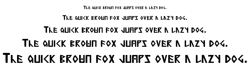 Anglorunic font