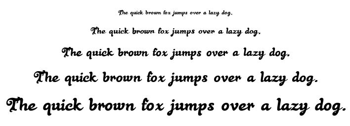 Black Rose font