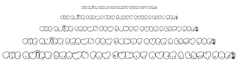 Bomb Font font
