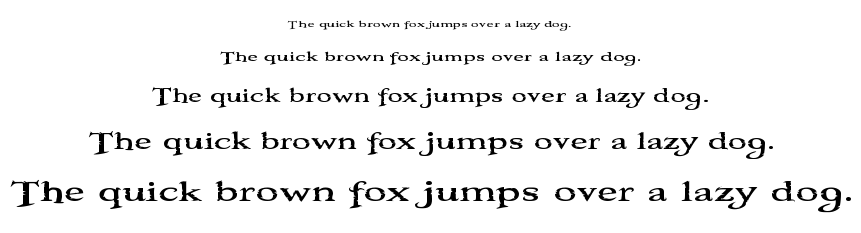 Booter font