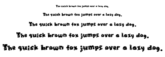 Broken Toys font