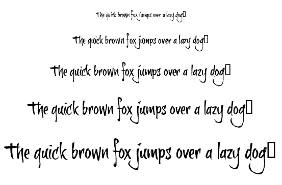BrushtipTexe font