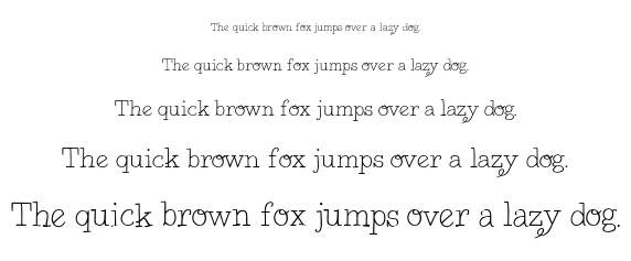 Belle West font