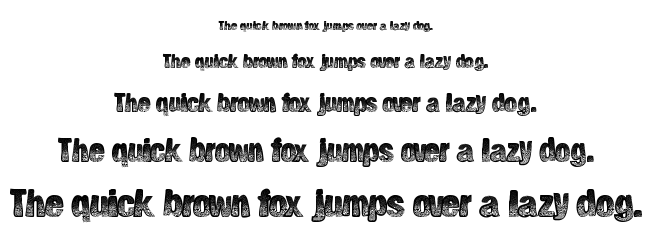 Big Print font