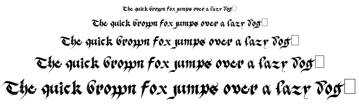 BlackFlag font