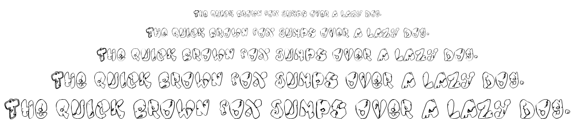 Chankenstein font