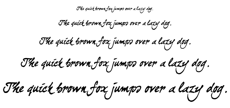 Curly Joe font