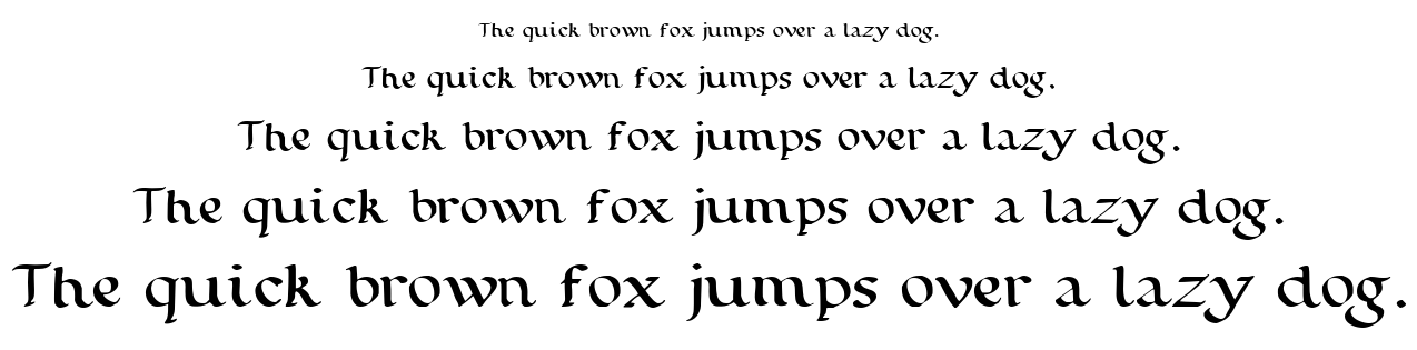 Calligraphy Pen font
