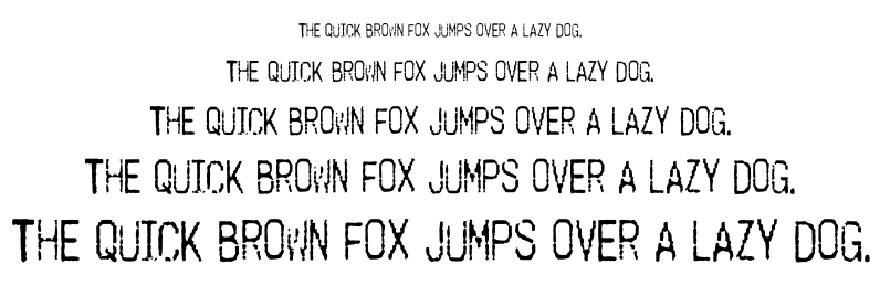 Cashier font