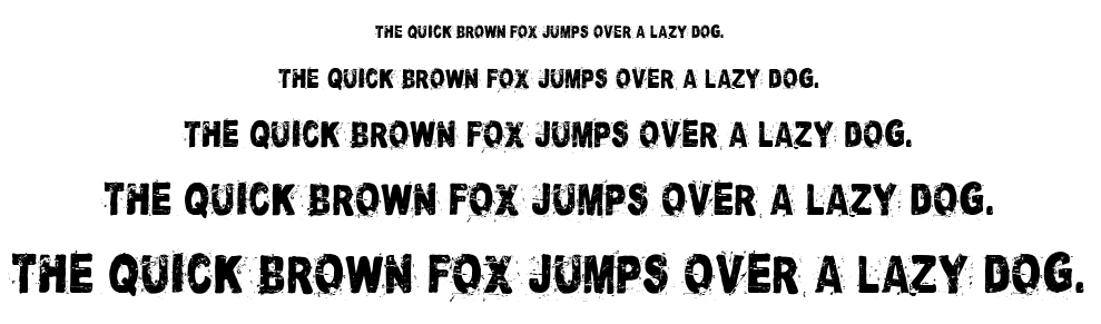 Cataclysme font