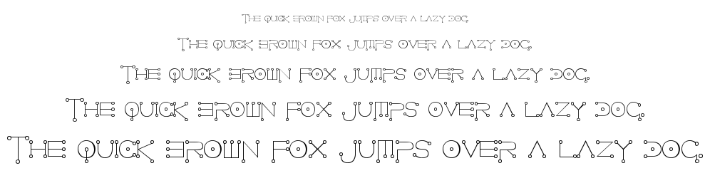 Celestial font