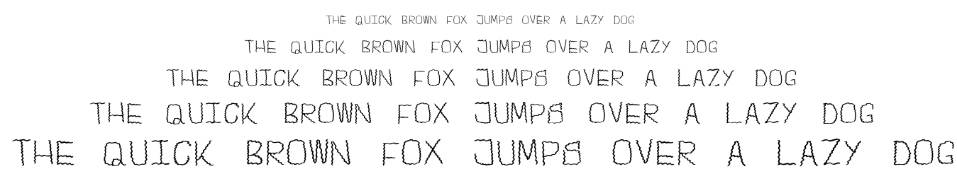 Centipede font
