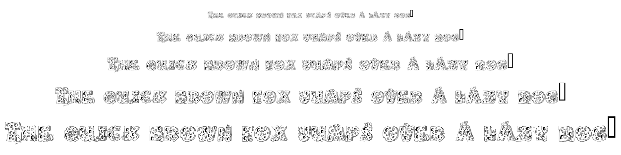 Cheese and Mouse font