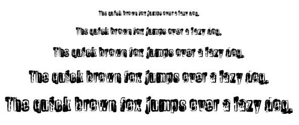 Chemical Reaction font