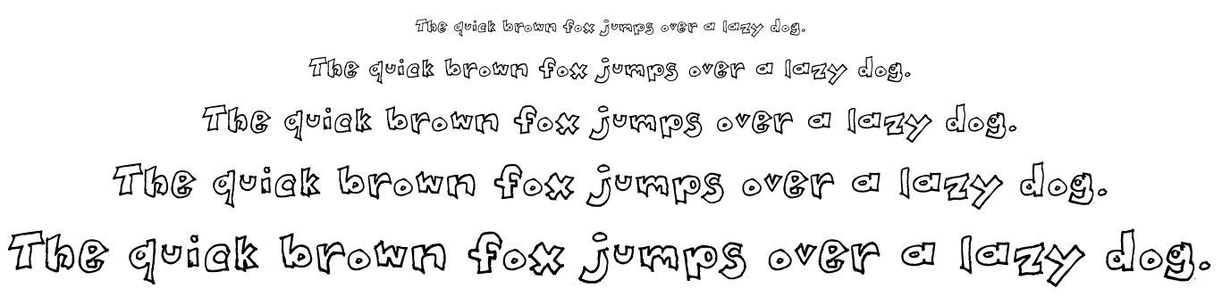 College RA font