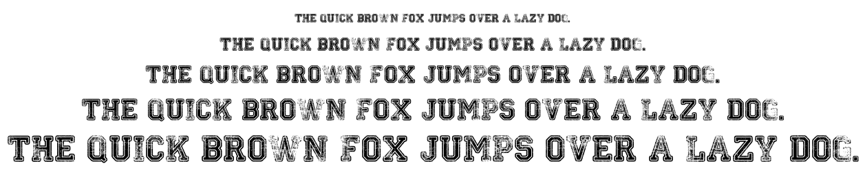 Colleged font
