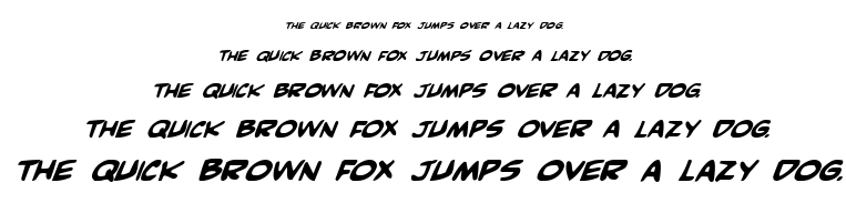Comic Book Commando font