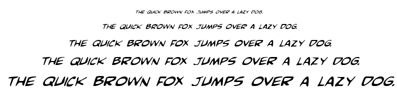 Comic Book Commando font