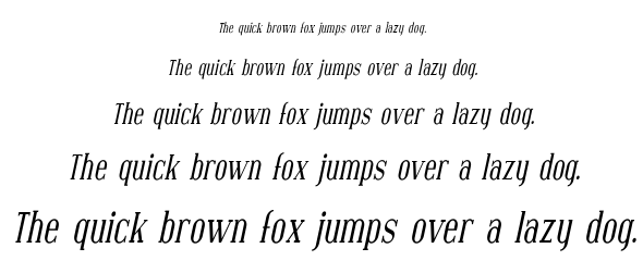 Covington font