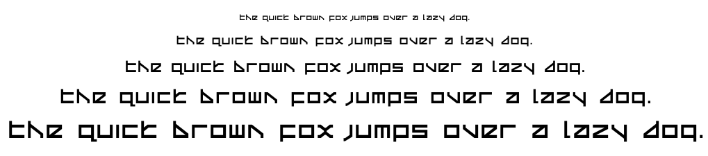 Delta Ray font
