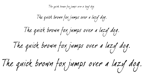 Dear Joe font