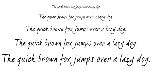 Dear Joe 2 font