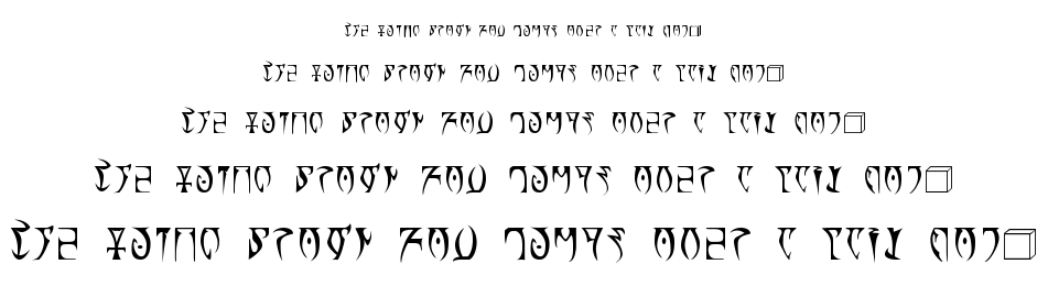 Daedra font
