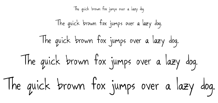 Dancing in the Minefields font