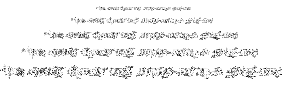 Dark Wood Beveled font