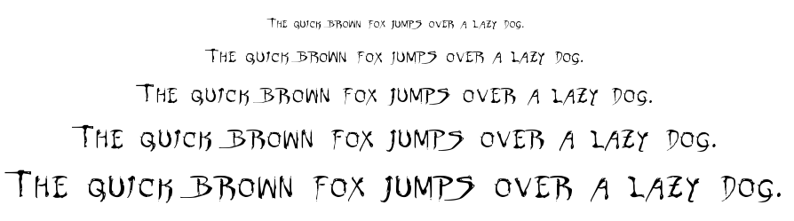 Dinobots font