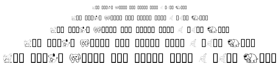 DOGG ART font