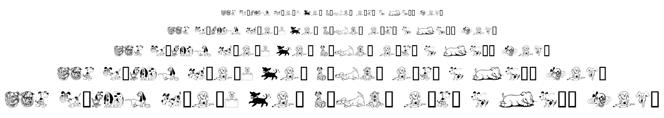 Doggon font