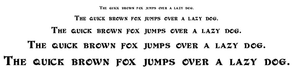 Duvall font